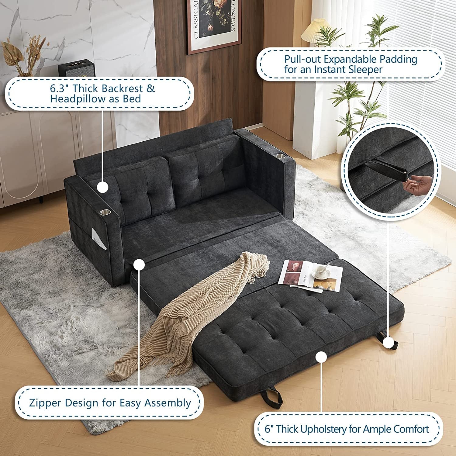 Futon Sofa Bed (Full)