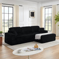 Compressed L Shaped Modular Sofa