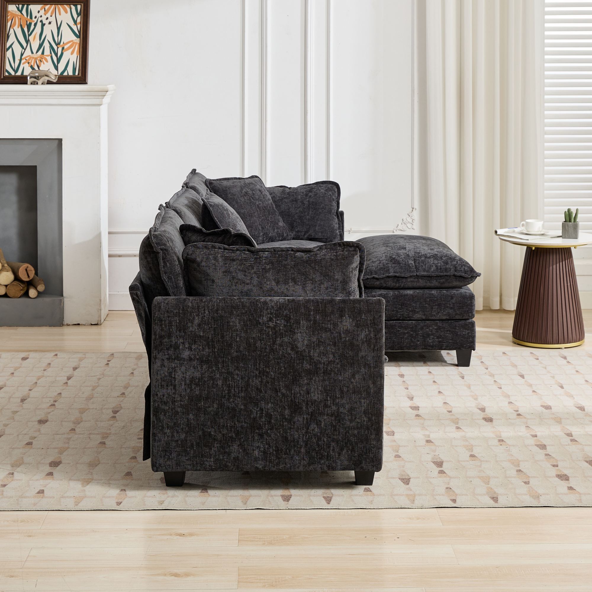 Cloud Chenille Sectional Sofa