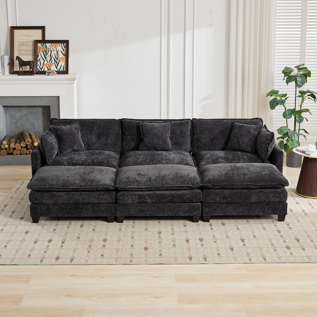 Cloud Chenille Sectional Sofa
