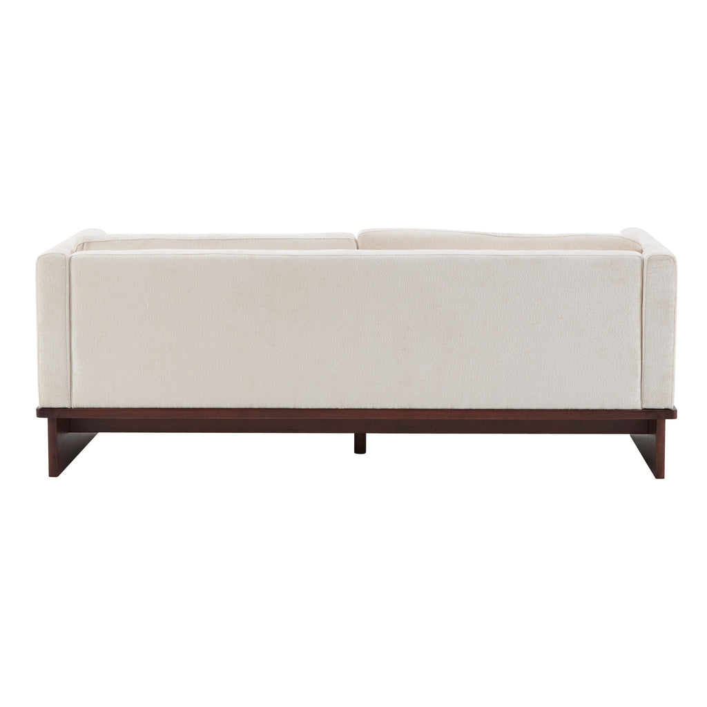 77" Modern Boucle Sofa
