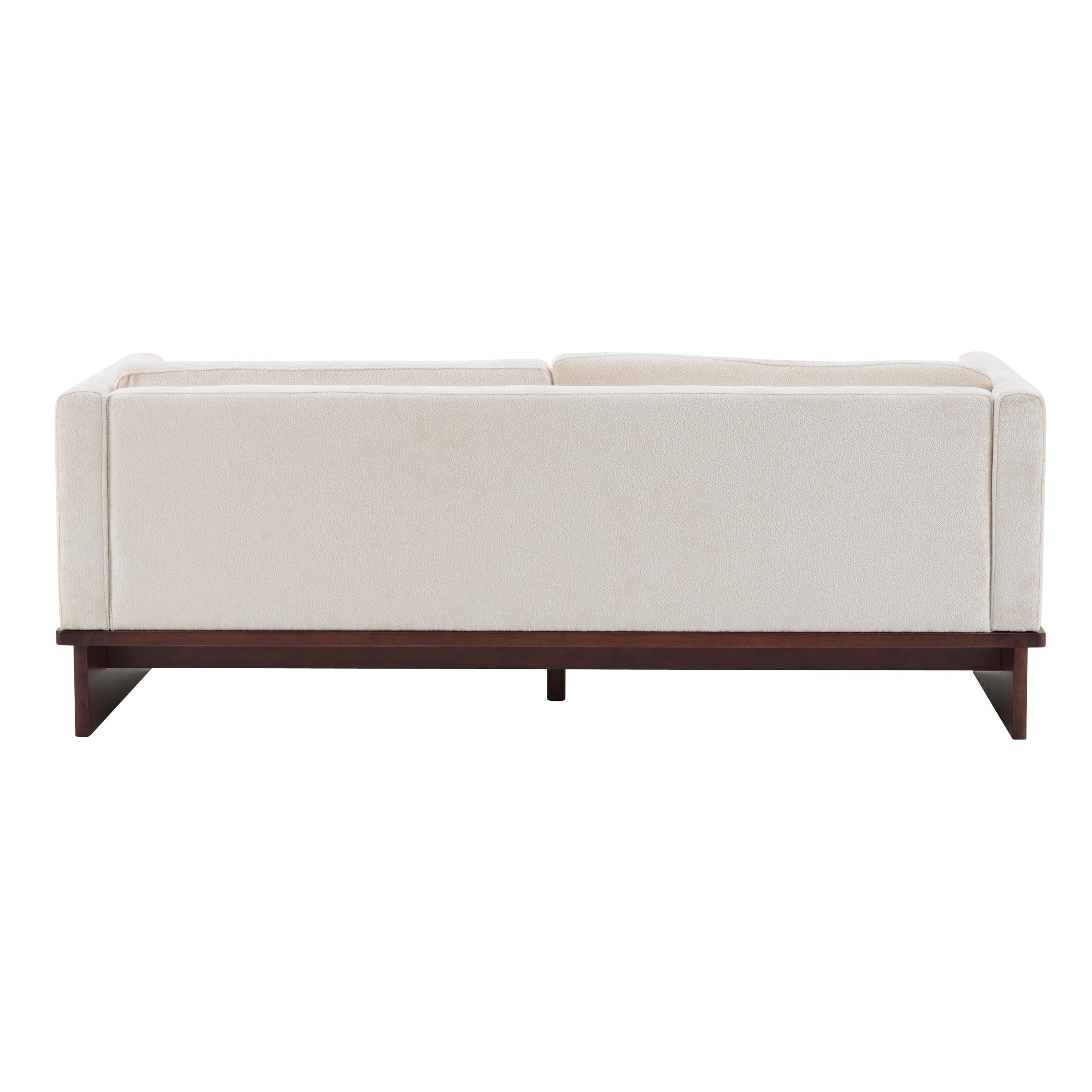 77" Modern Boucle Sofa