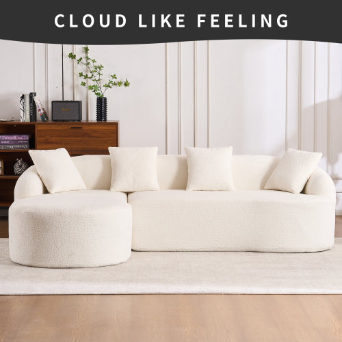 Grey Compressed Sofa