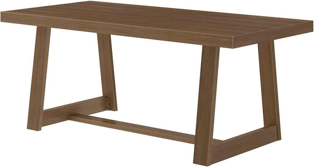 Farmhouse Dining Table Rustic Solid Wood