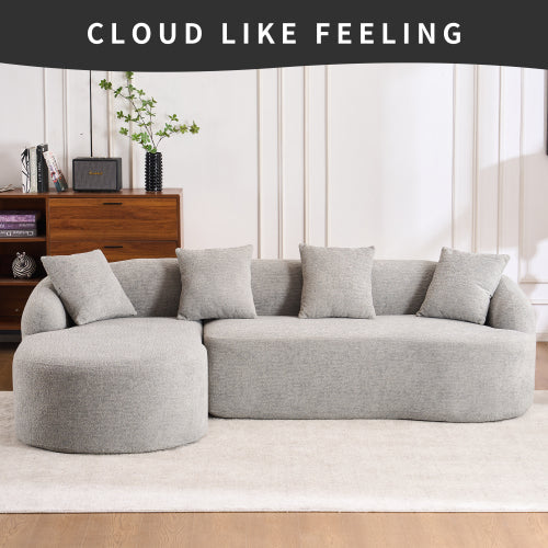 Grey Compressed Sofa