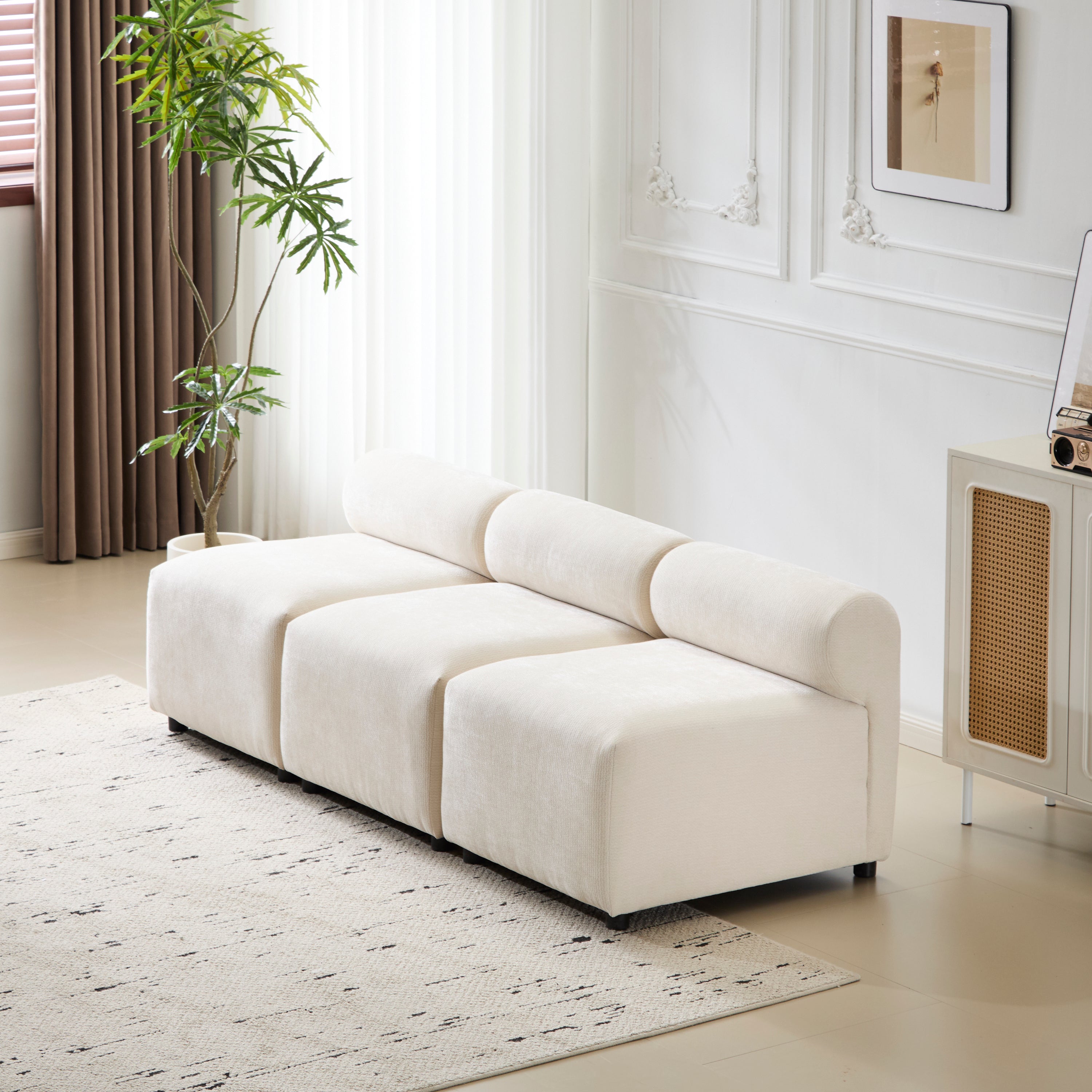 Modular Chenille Sofa