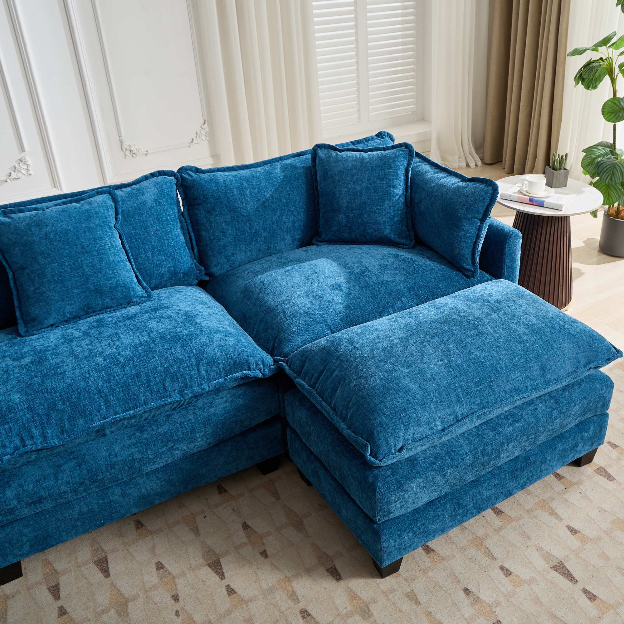 Cloud Chenille Sectional Sofa