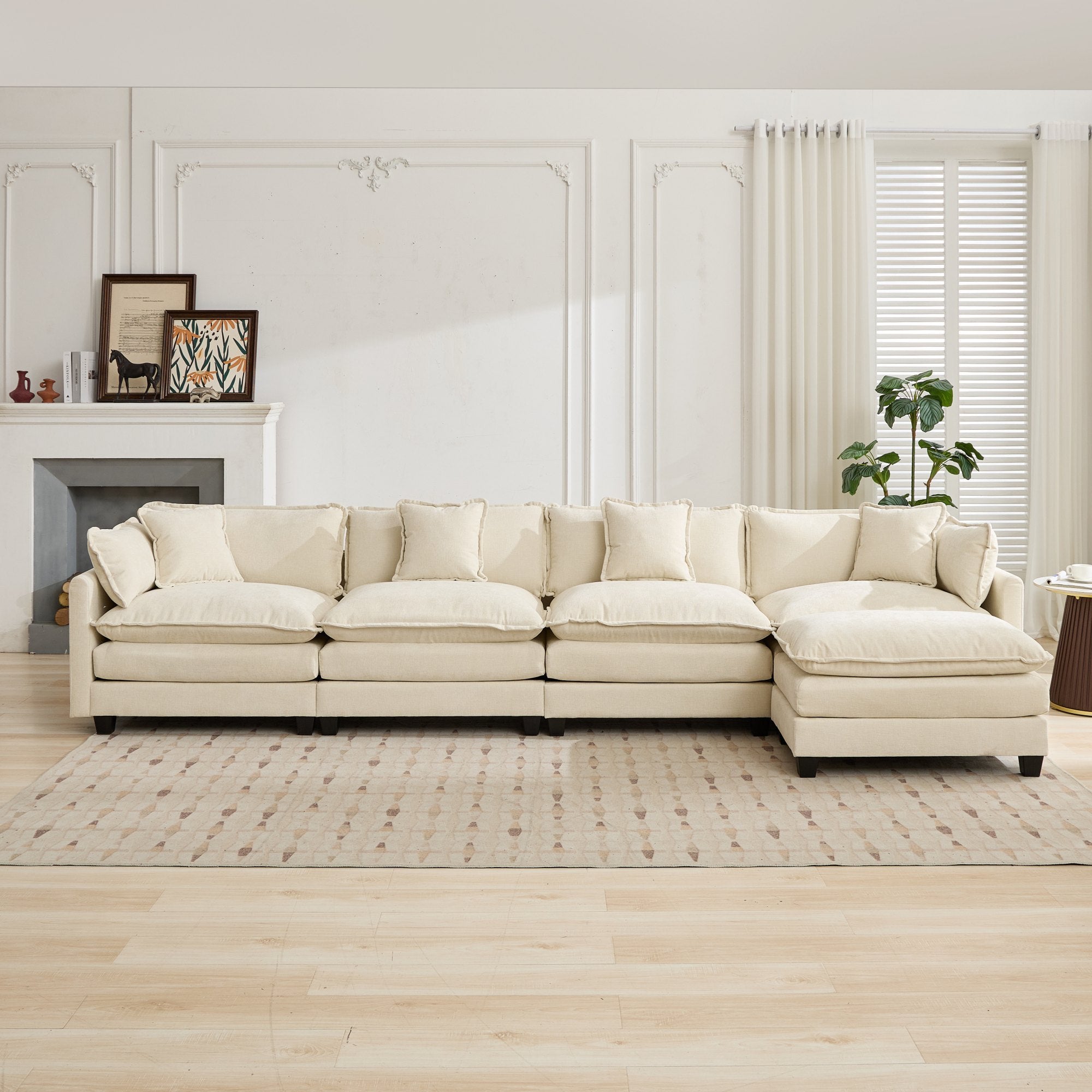 Cloud Chenille Sectional Sofa