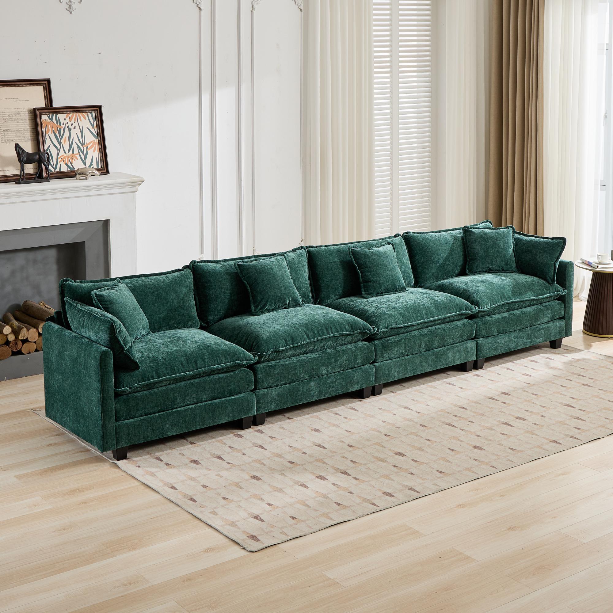 Cloud Chenille Sectional Sofa