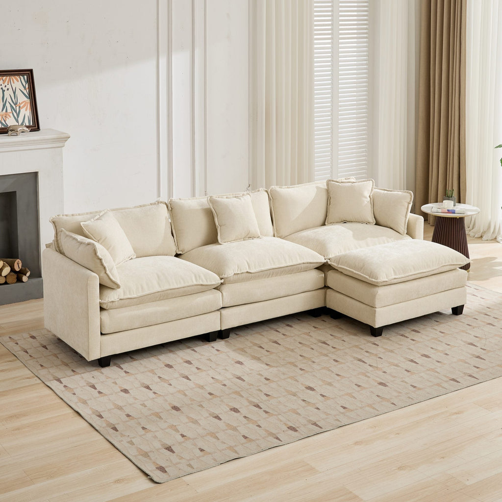 Cloud Chenille Sectional Sofa