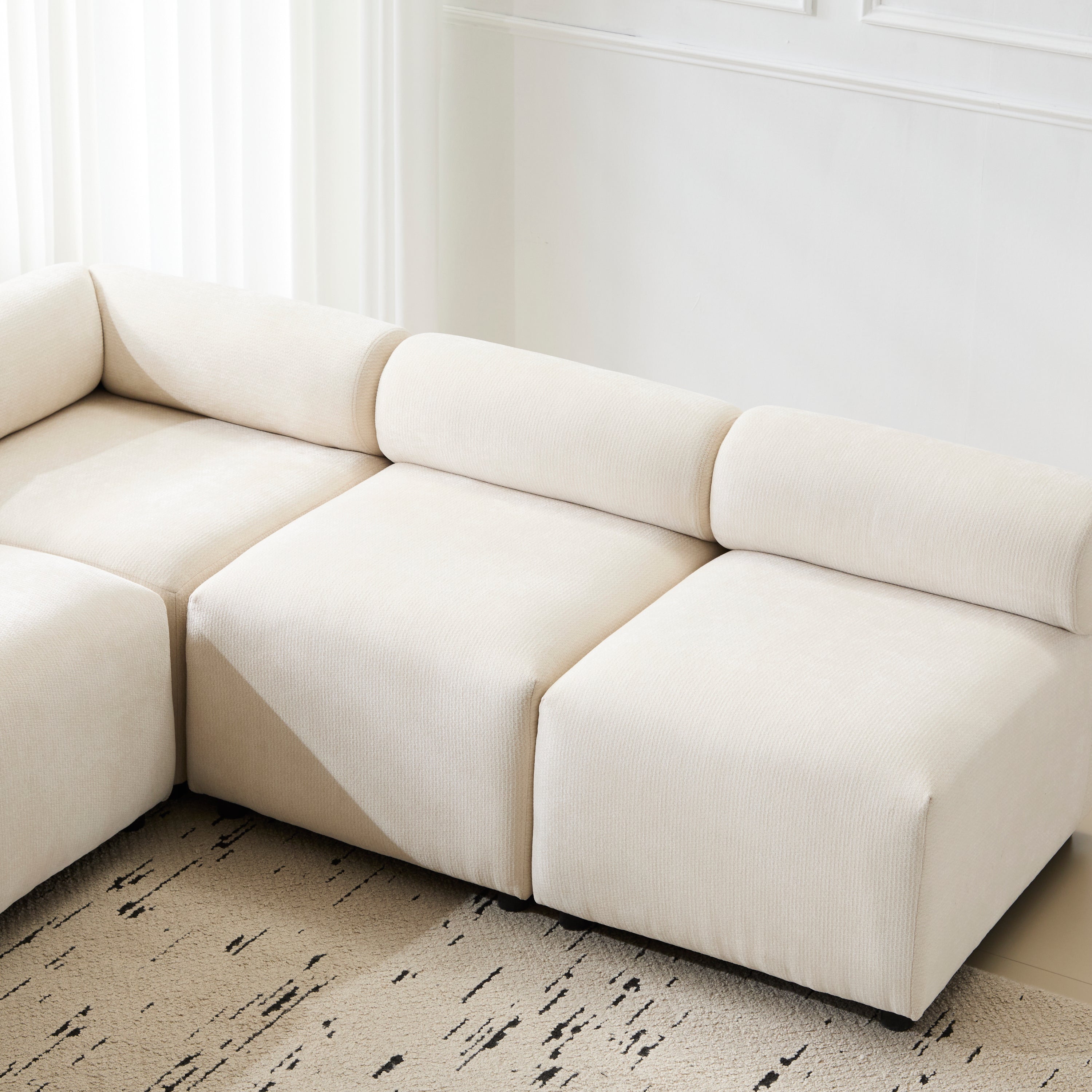 Modular Chenille Sofa
