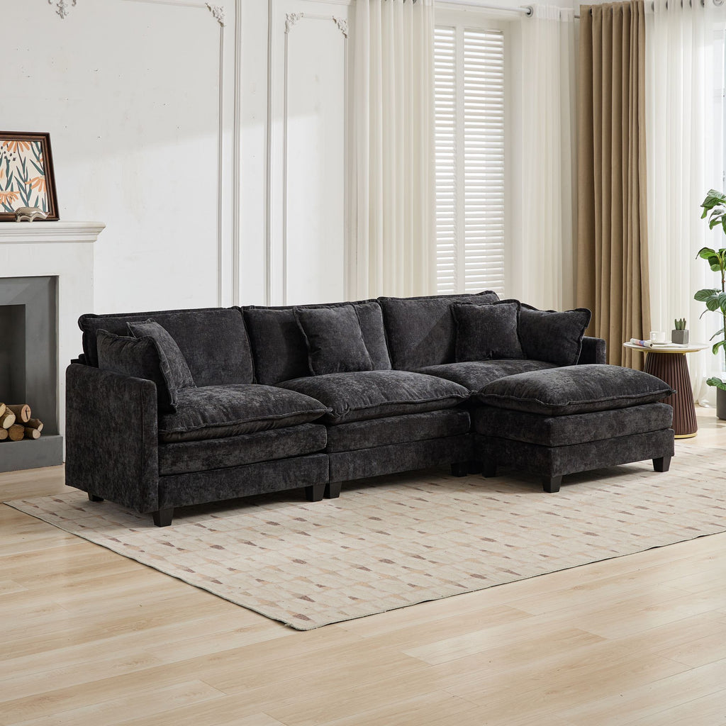 Cloud Chenille Sectional Sofa