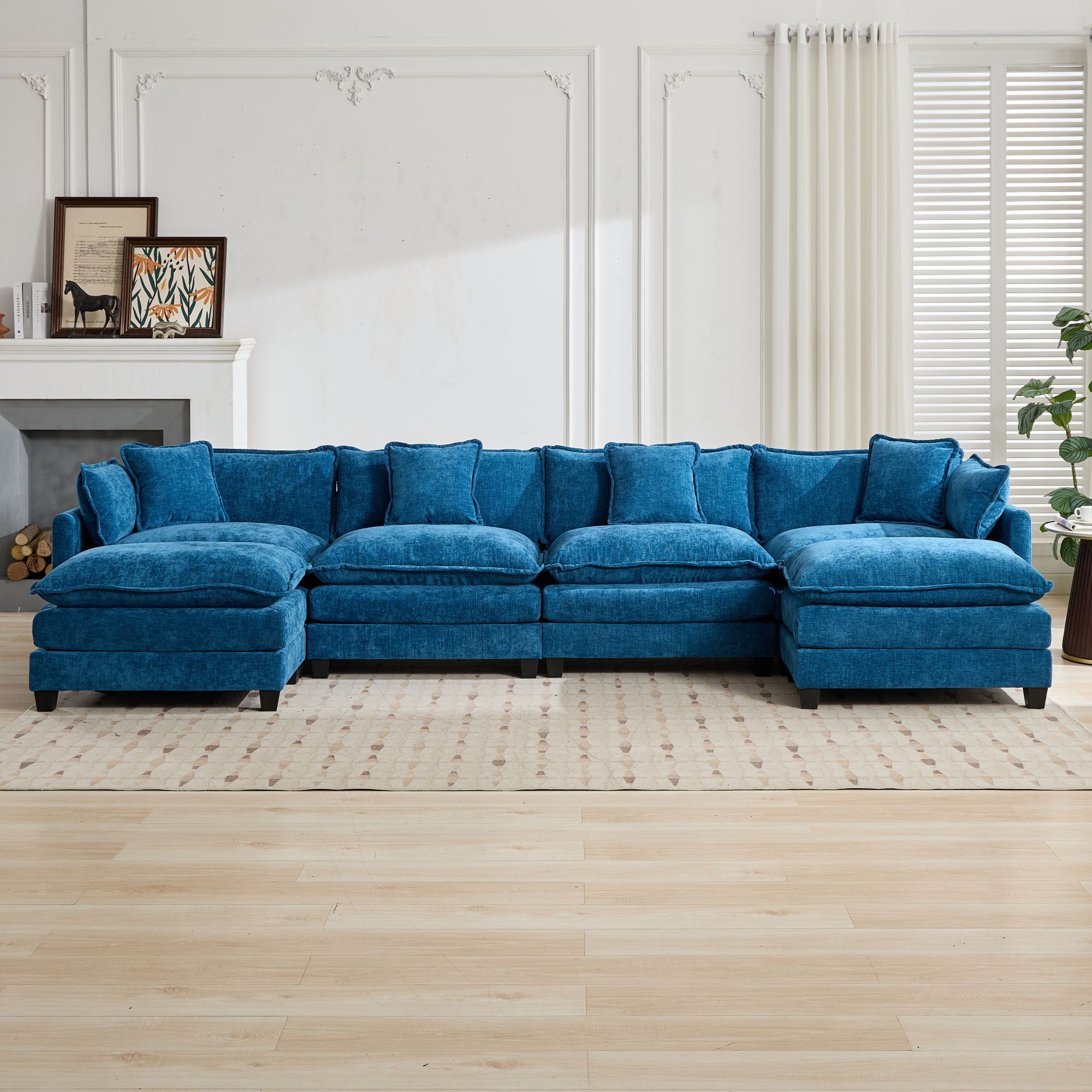 Cloud Chenille Sectional Sofa