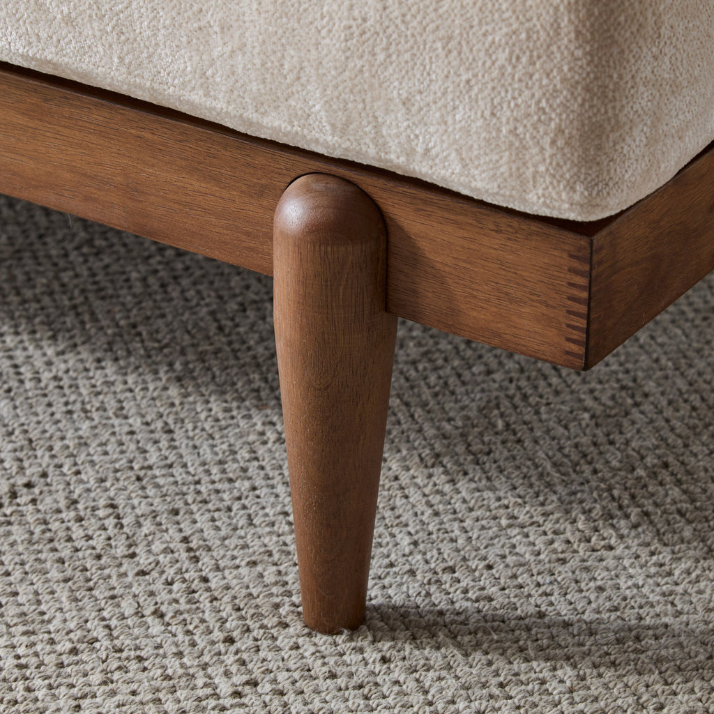 72" Boucle Sofa