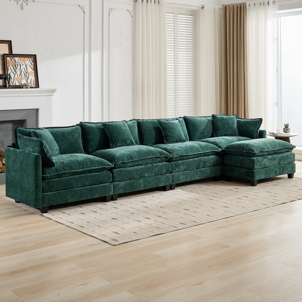 Cloud Chenille Sectional Sofa