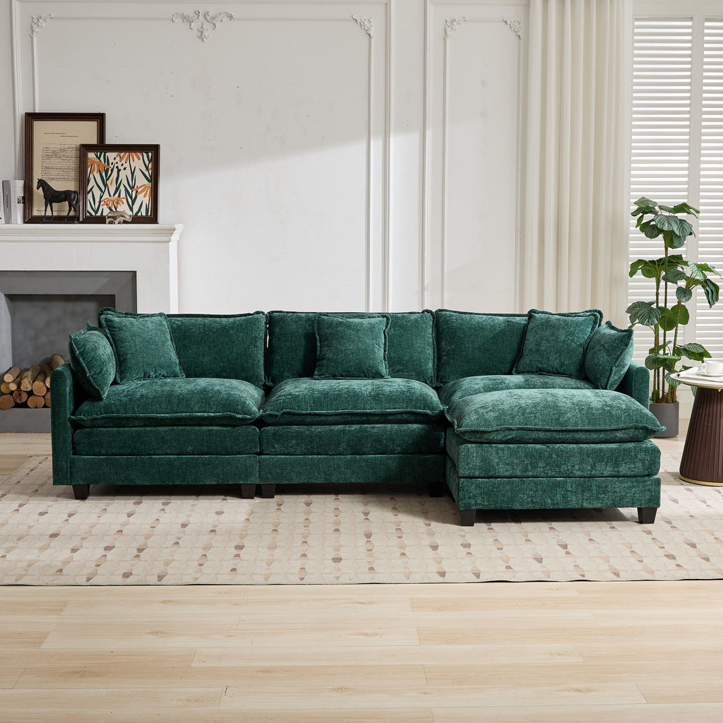 Cloud Chenille Sectional Sofa