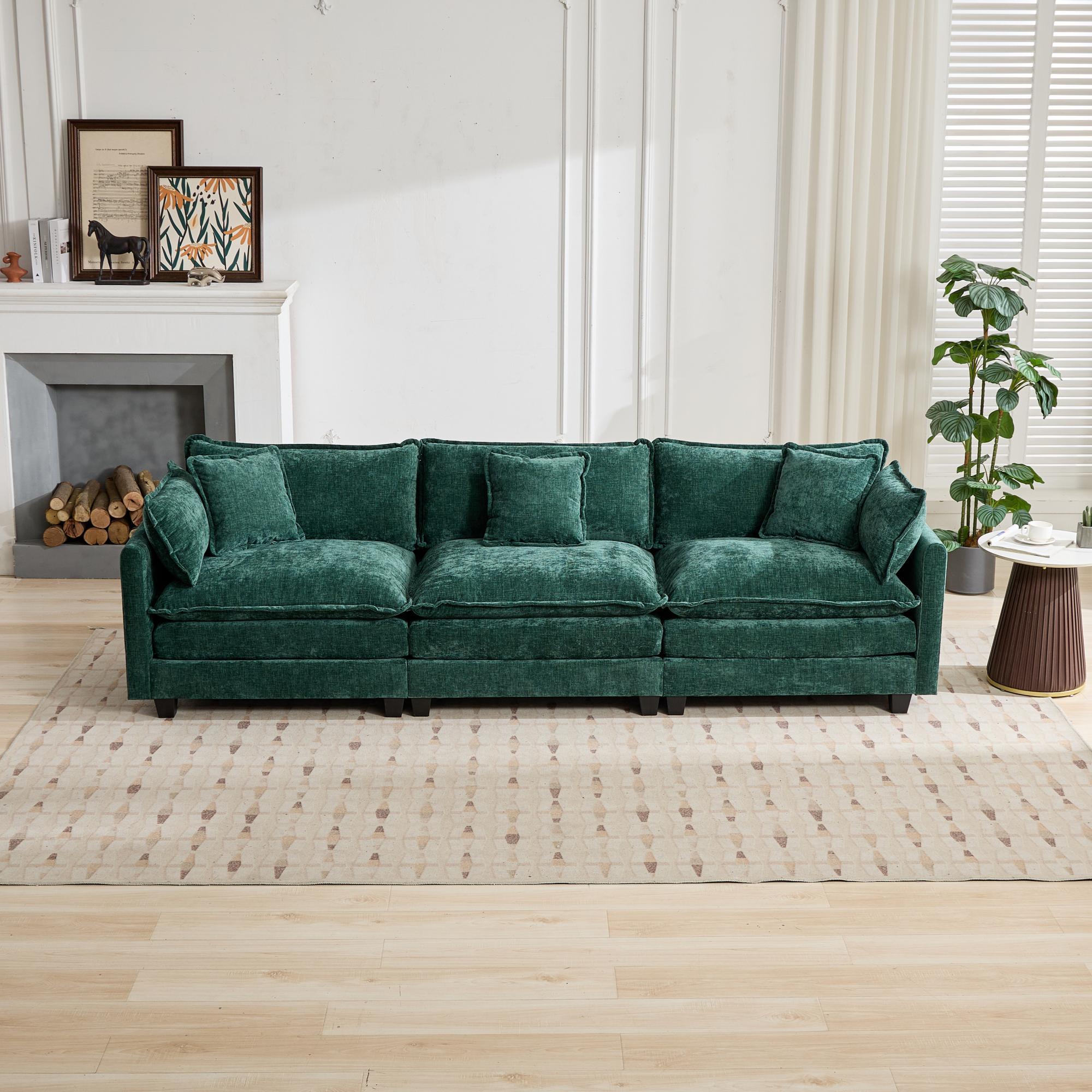 Cloud Chenille Sectional Sofa