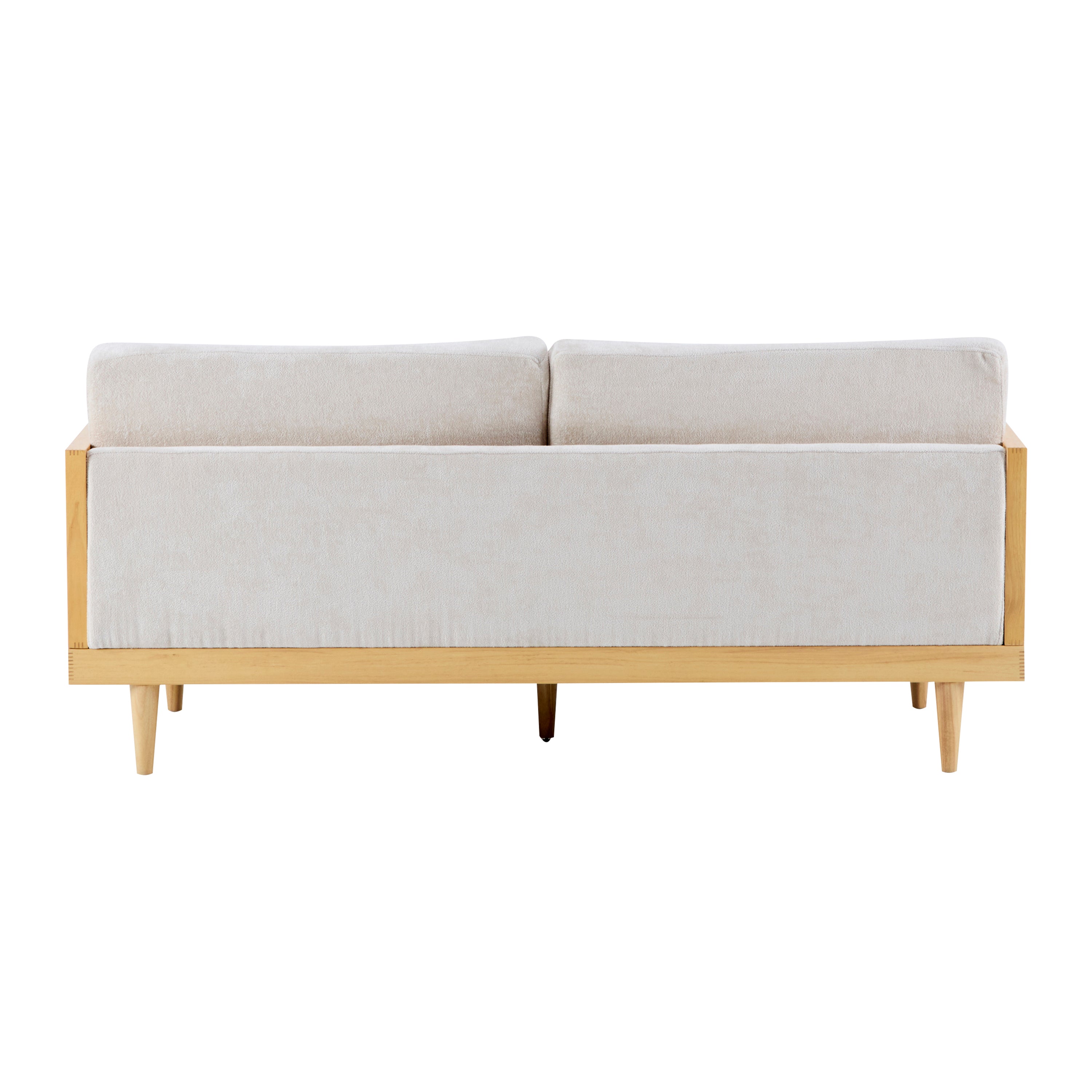 72" Boucle Sofa