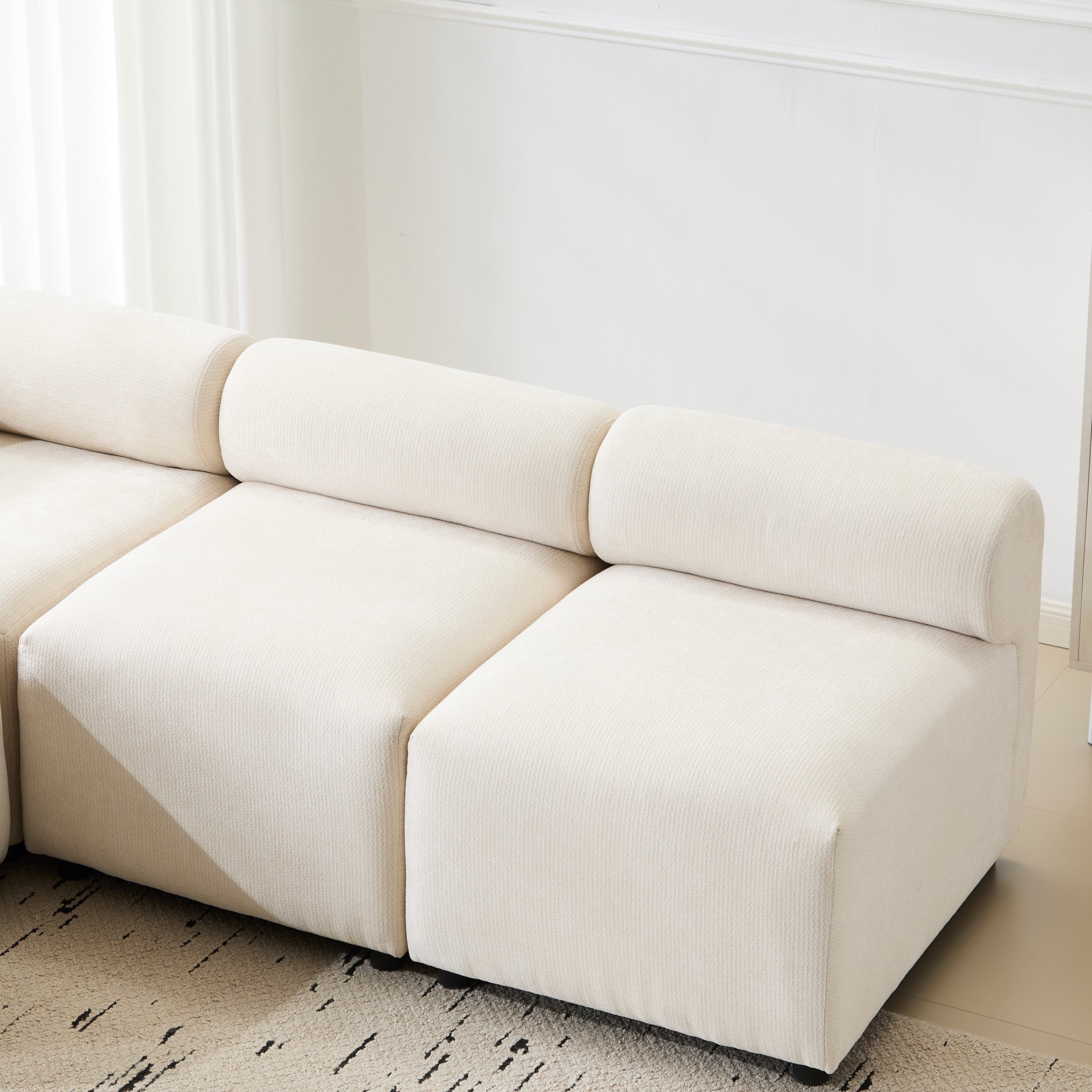 Modular Chenille Sofa