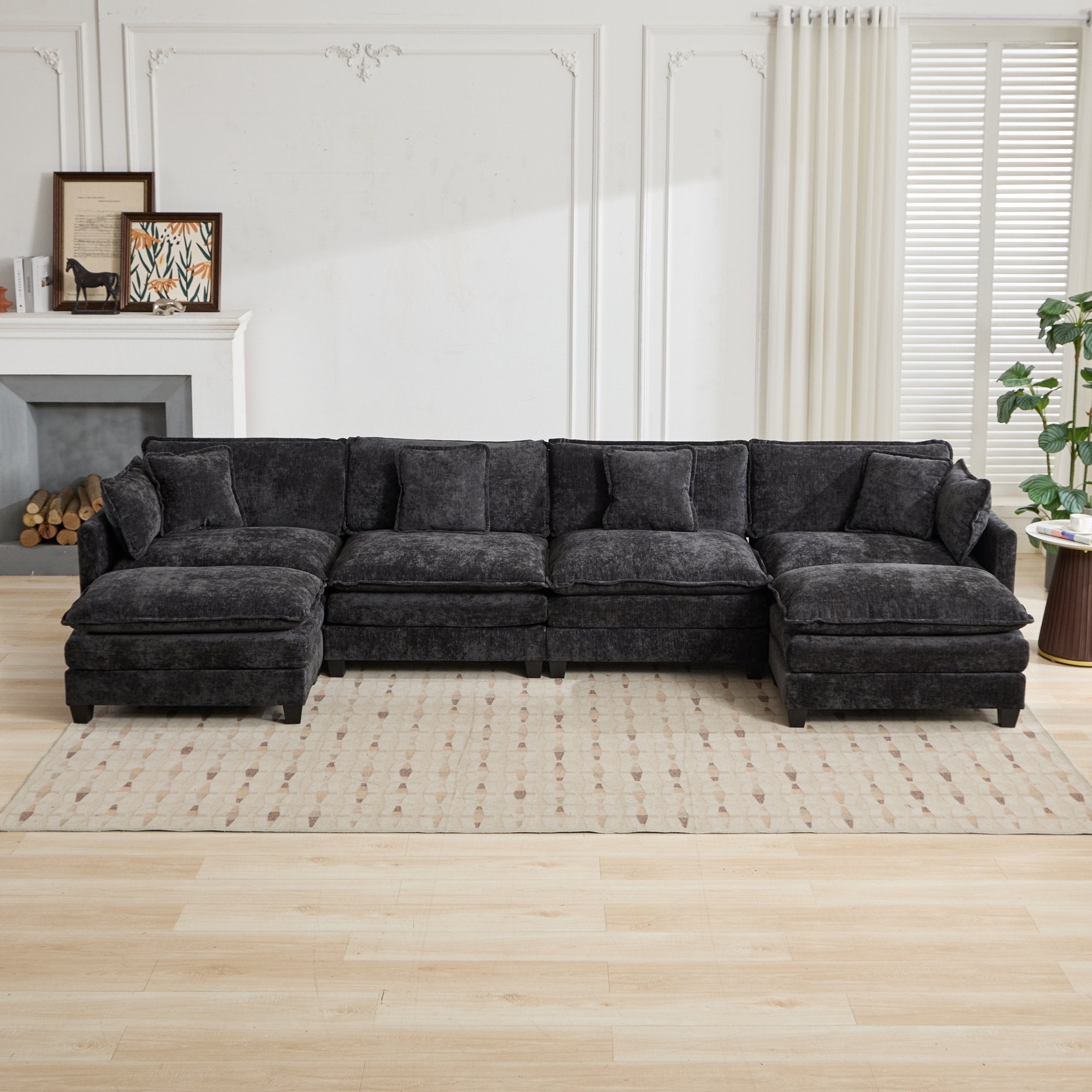 Cloud Chenille Sectional Sofa