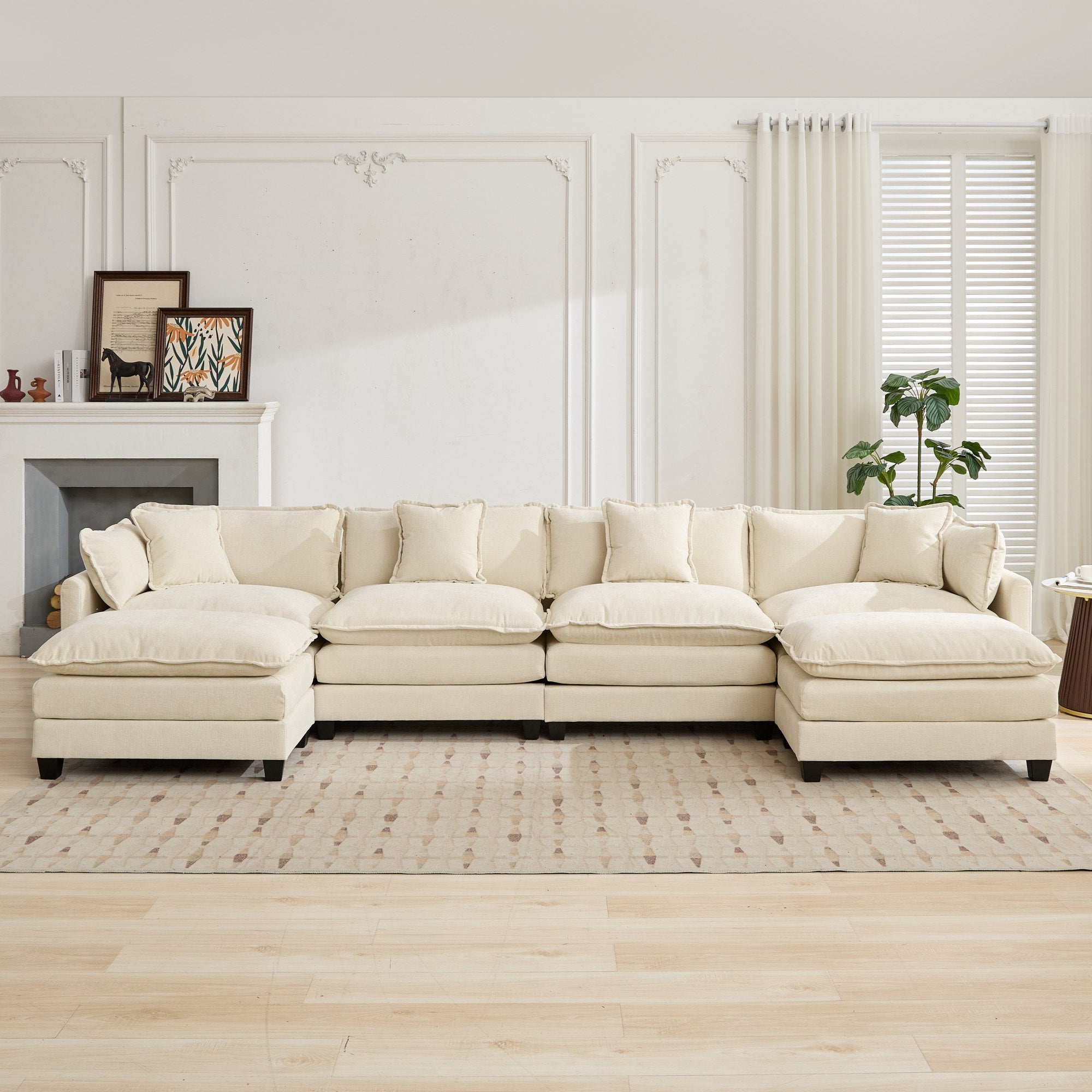 Cloud Chenille Sectional Sofa