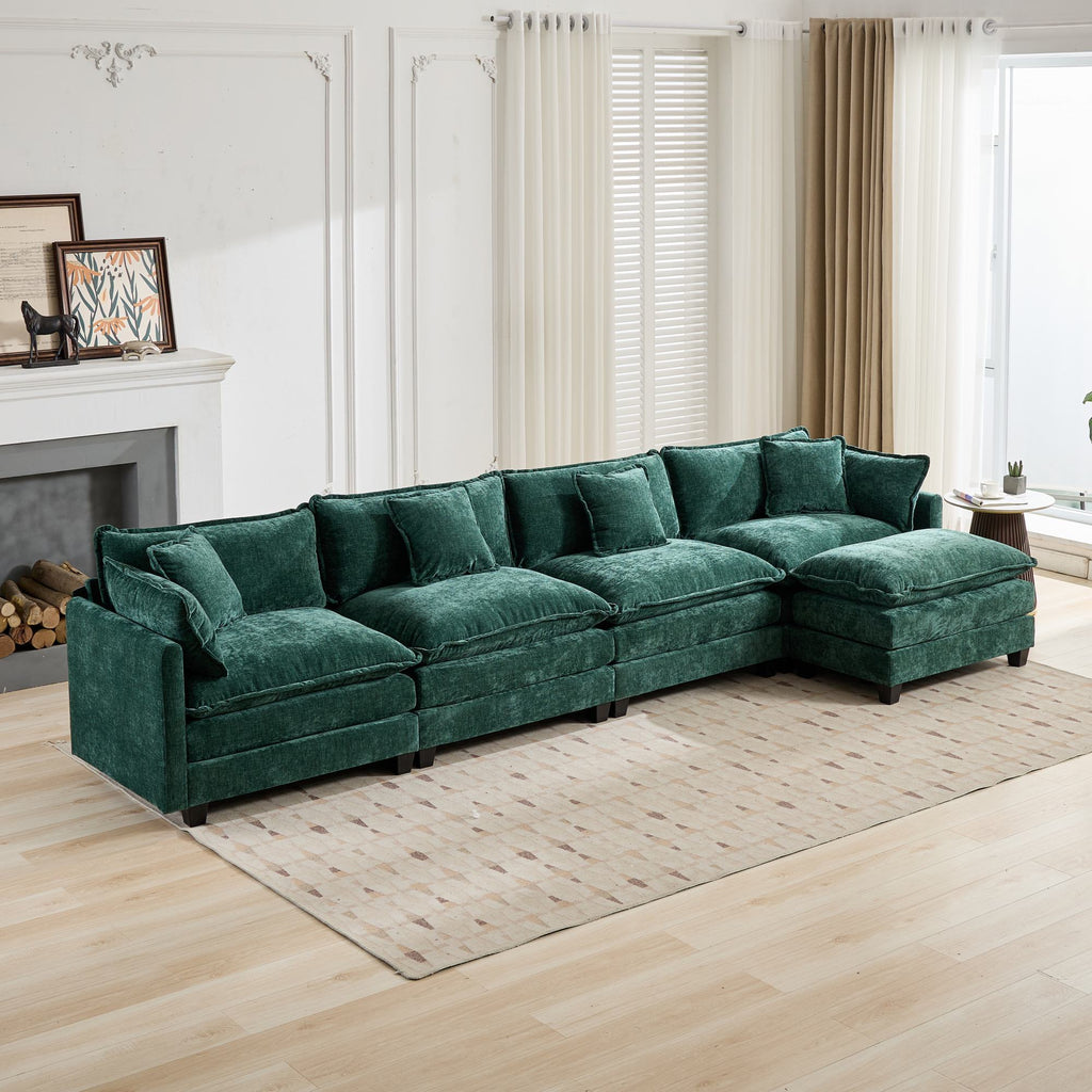 Cloud Chenille Sectional Sofa