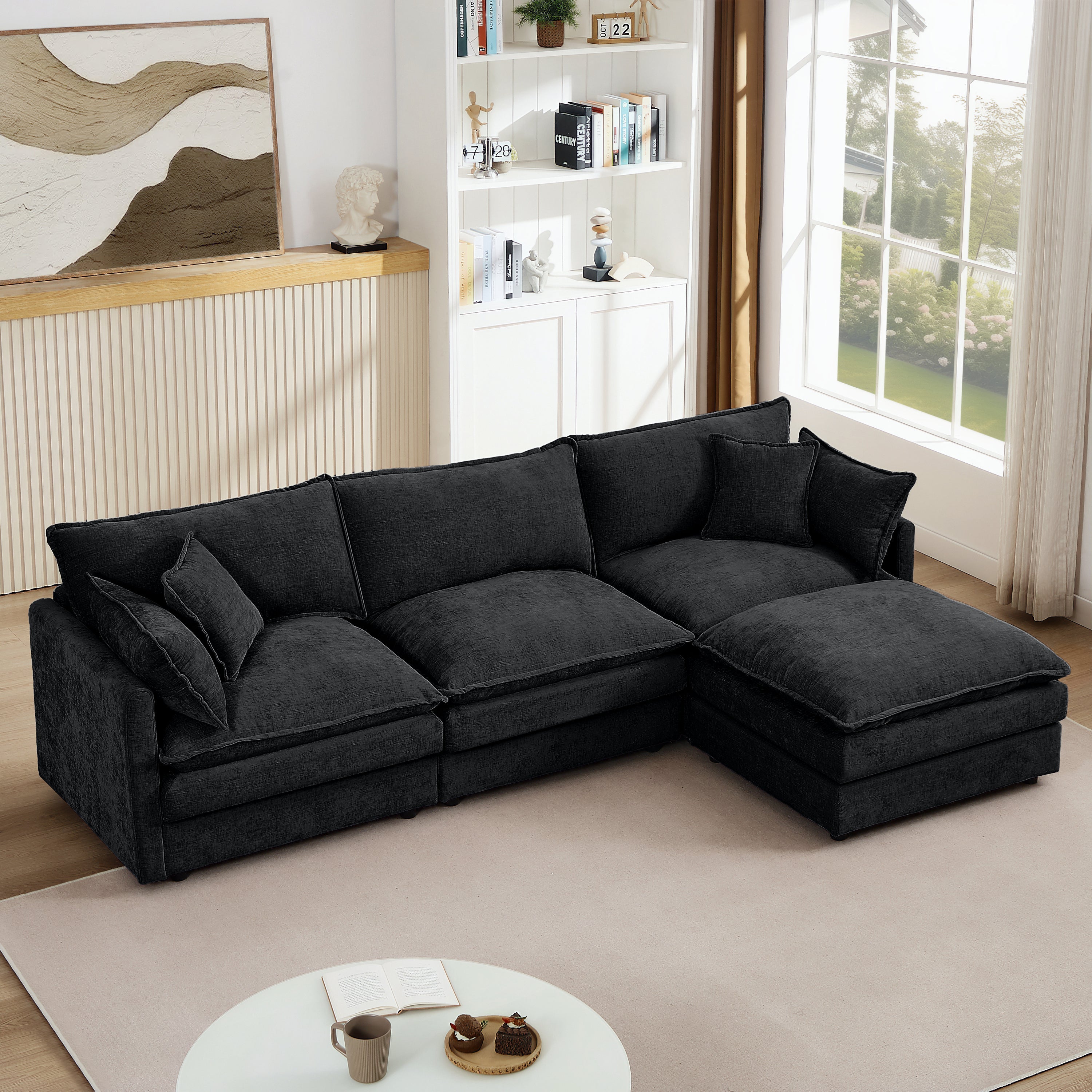 102 Inch Modular L Shaped Sofa
