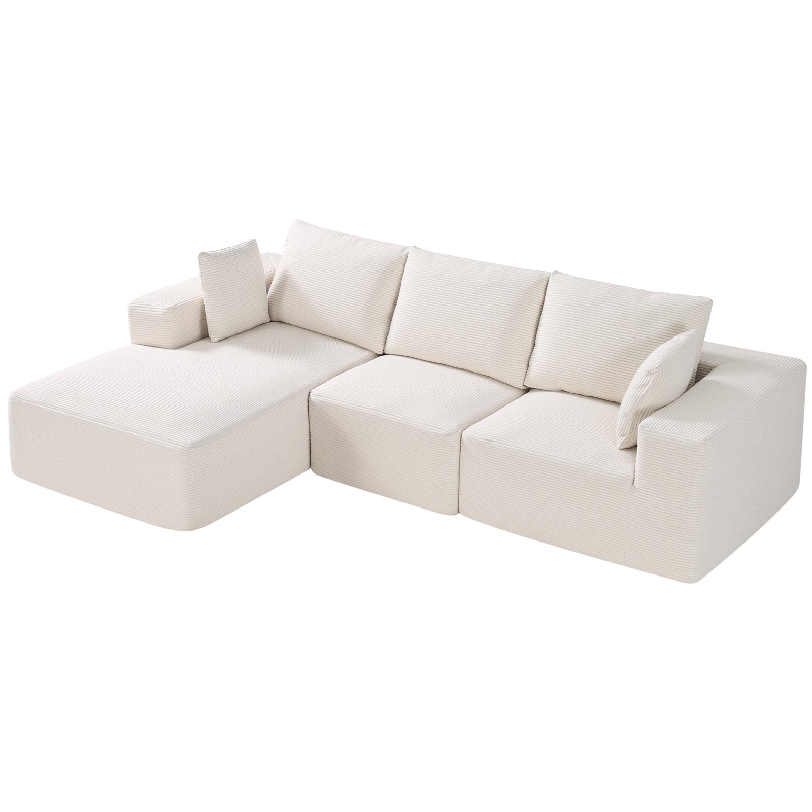 Modular L Shaped Modular Cloud Sofa