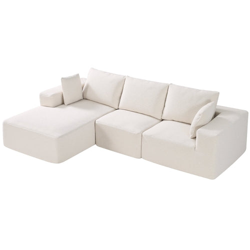 Modular L Shaped Modular Cloud Sofa