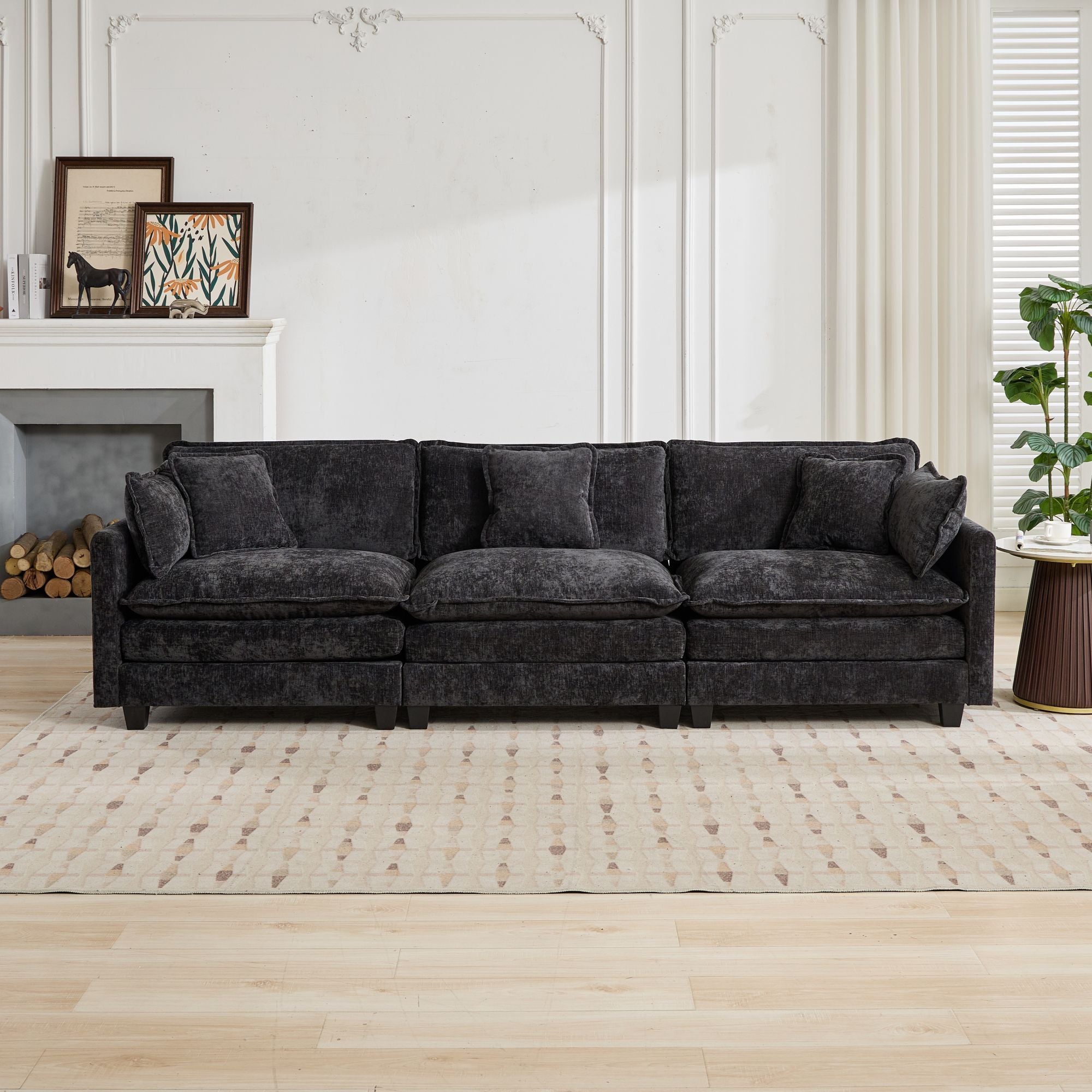 Cloud Chenille Sectional Sofa