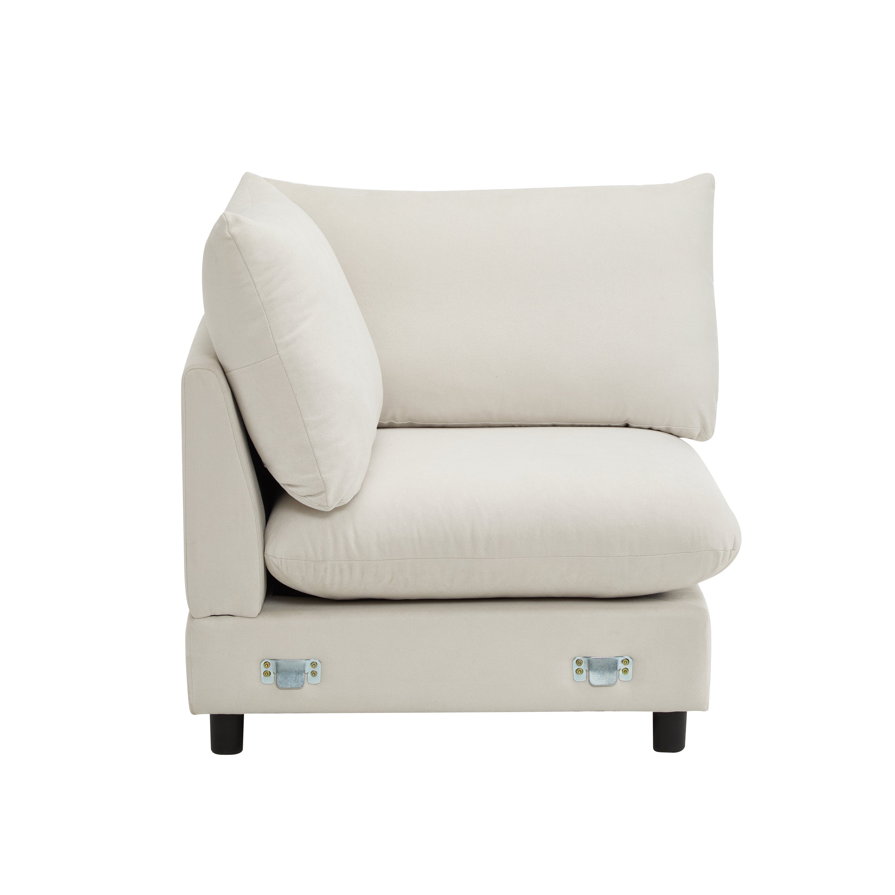 Modular Upholstered Convertible Sofa