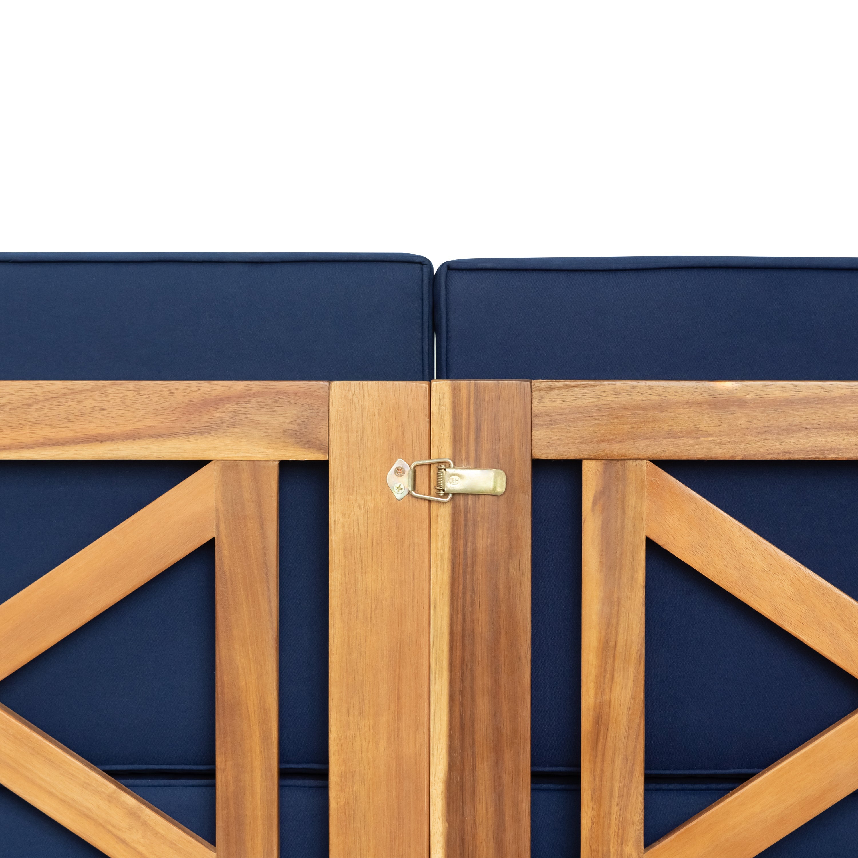 5-Piece Acadia Wood Outdoor Sectional Sofa Set