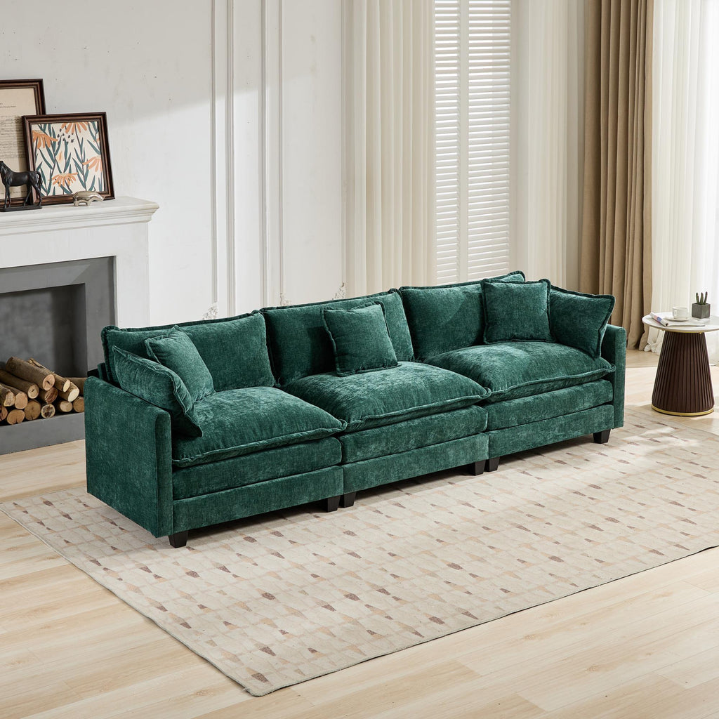 Cloud Chenille Sectional Sofa