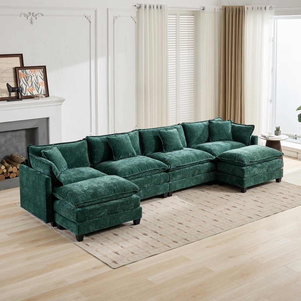 Cloud Chenille Sectional Sofa