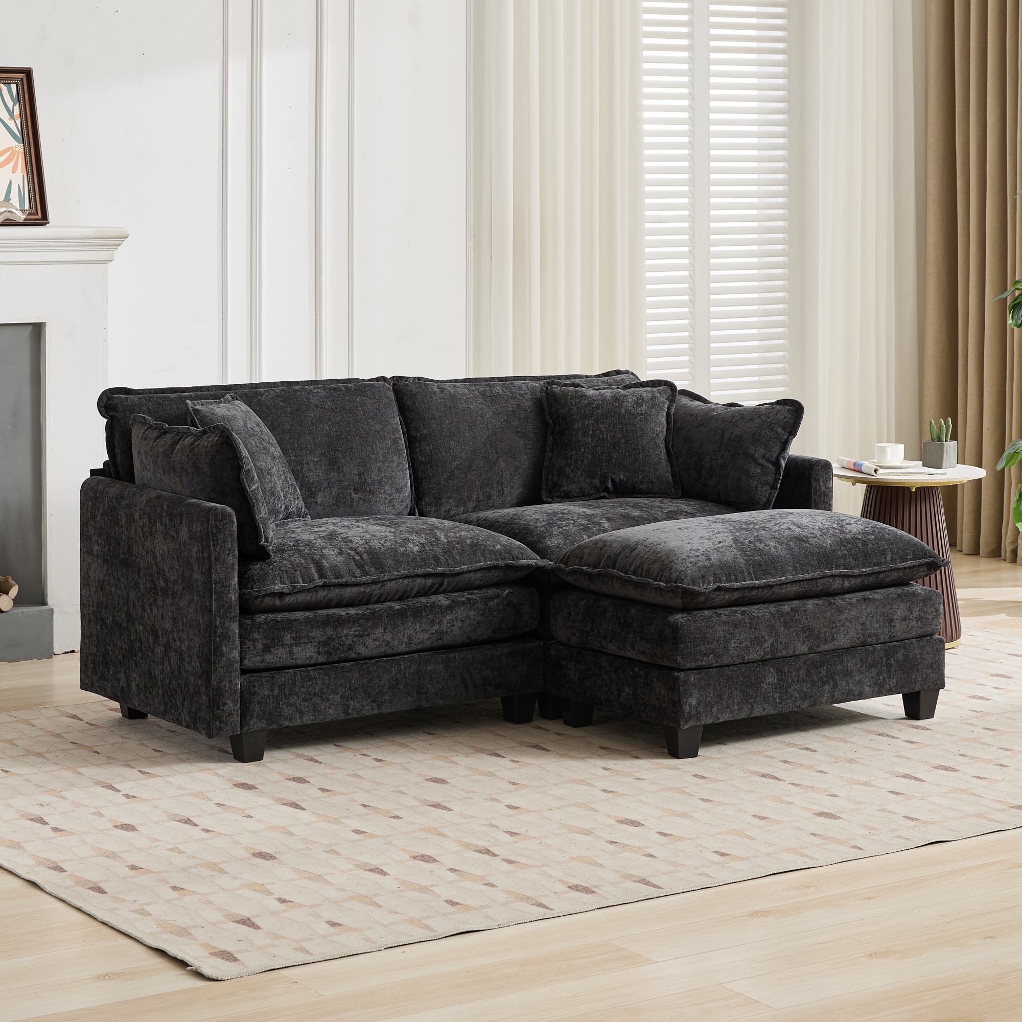 Cloud Chenille Sectional Sofa