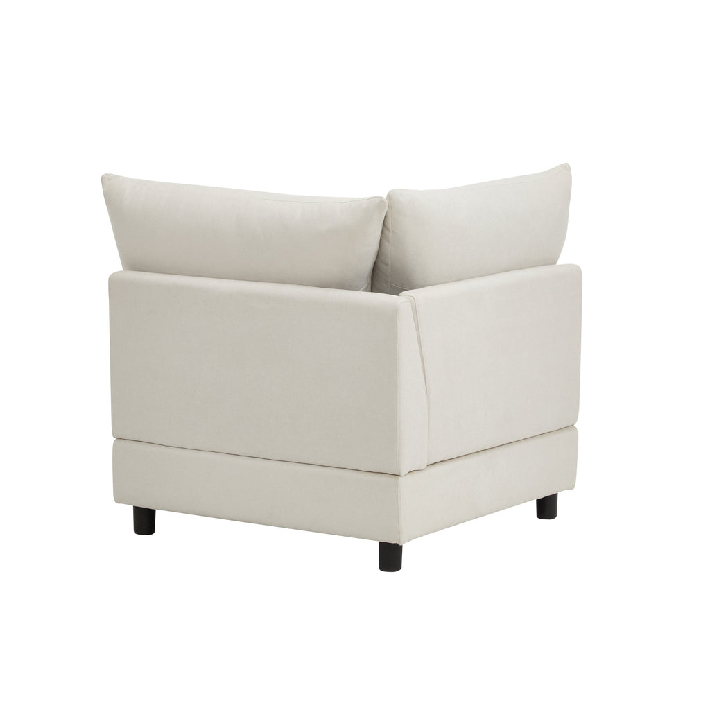 Modular Upholstered Convertible Sofa