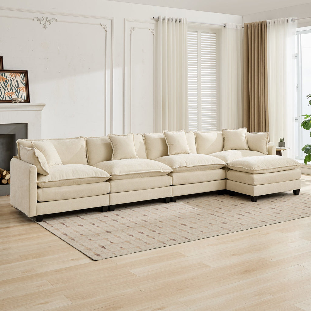 Cloud Chenille Sectional Sofa