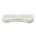 125.98 inch Modern Curved Sofa