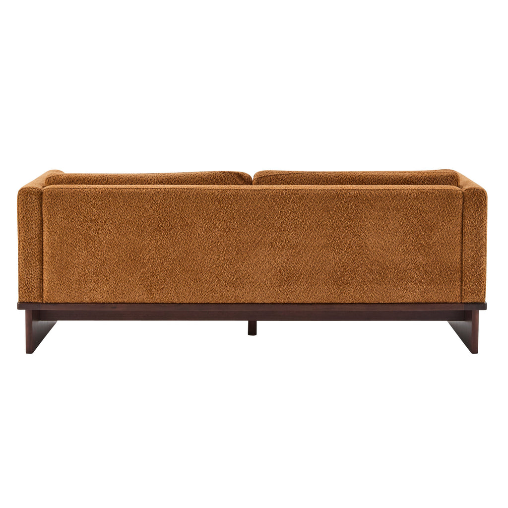 77" Modern Boucle Sofa