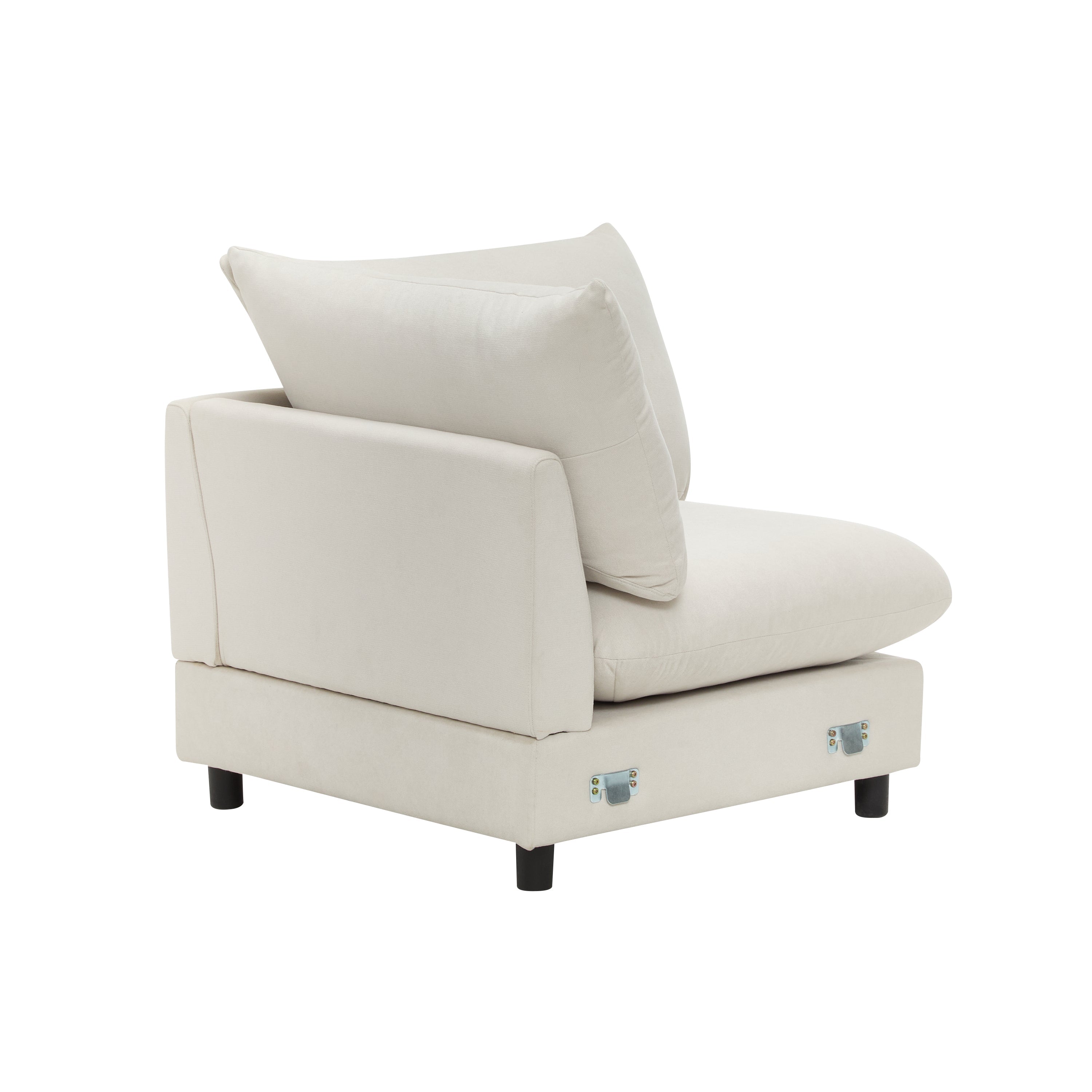 Modular Upholstered Convertible Sofa