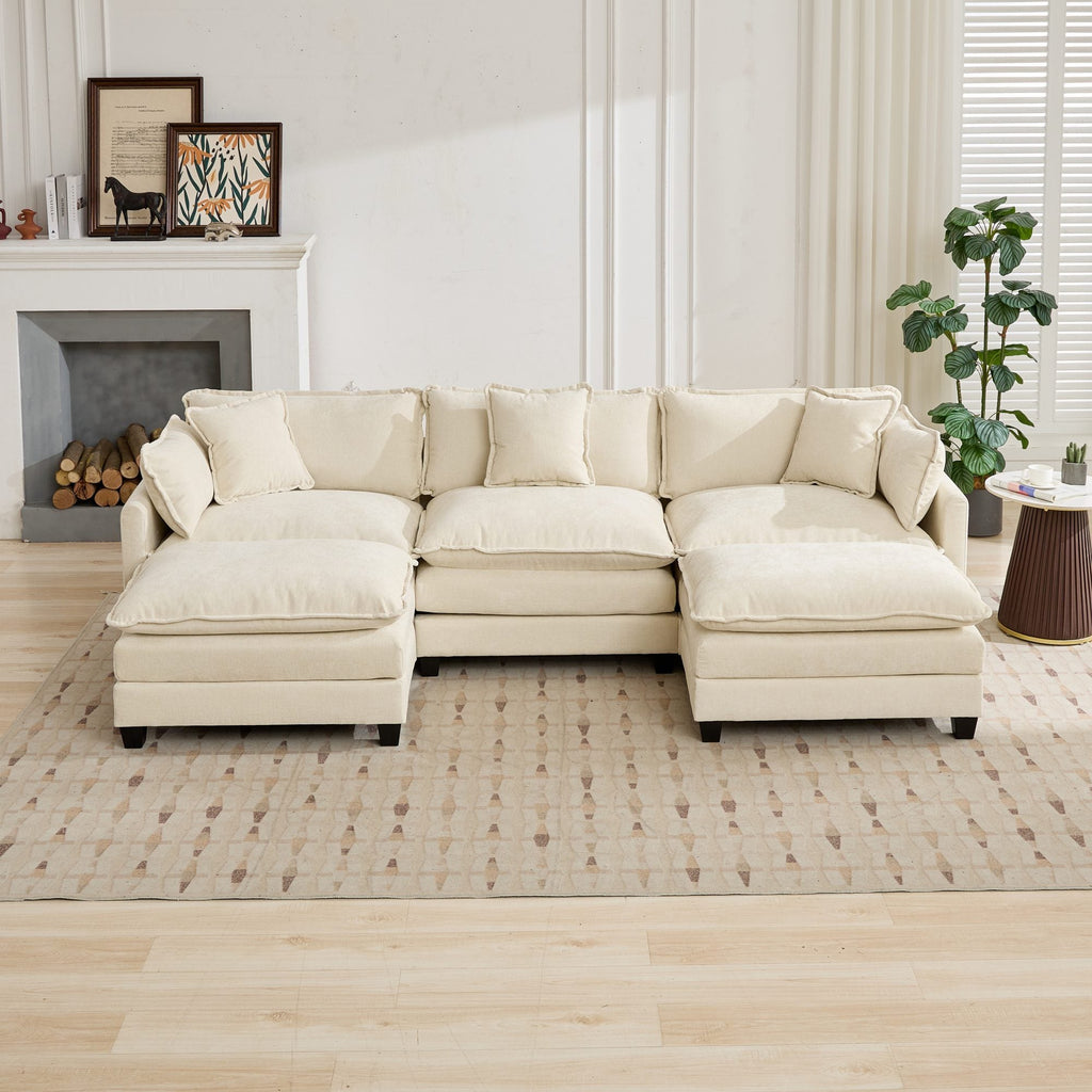 Cloud Chenille Sectional Sofa