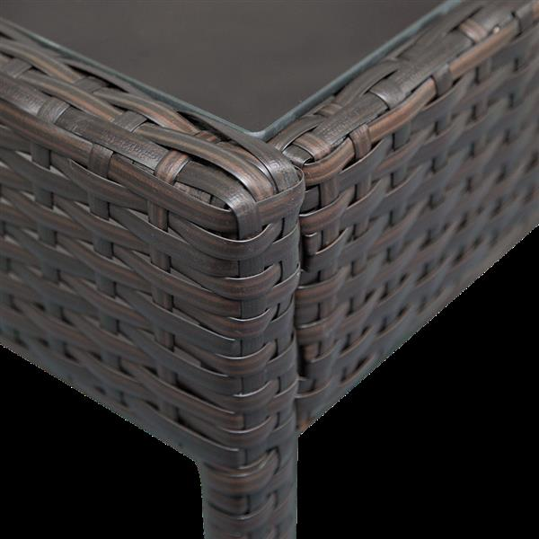 4 piece Rattan Patio Set