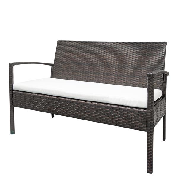 4 piece Rattan Patio Set