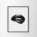 Lips Art Print