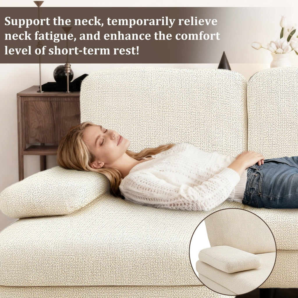 Chenille U-shaped Combination Sofa
