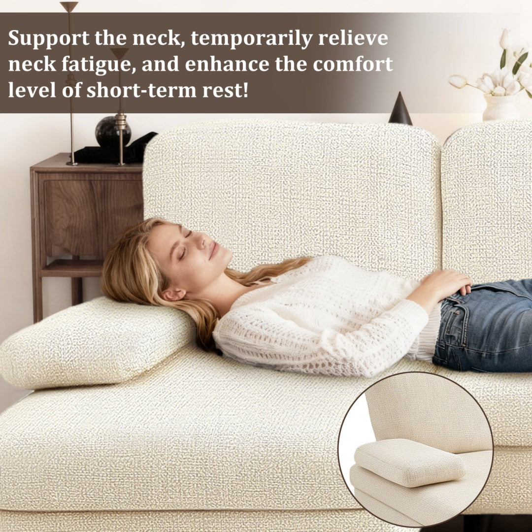 Chenille U-shaped Combination Sofa