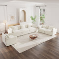 Modern 3 Piece Sofa Set Extra Deep