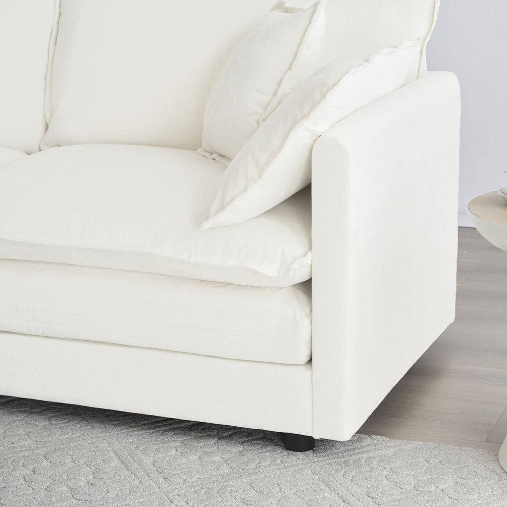 Modern 3 Piece Sofa Set Extra Deep