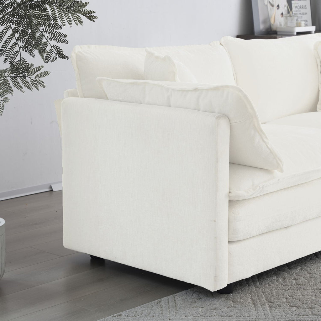 Modern 3 Piece Sofa Set Extra Deep