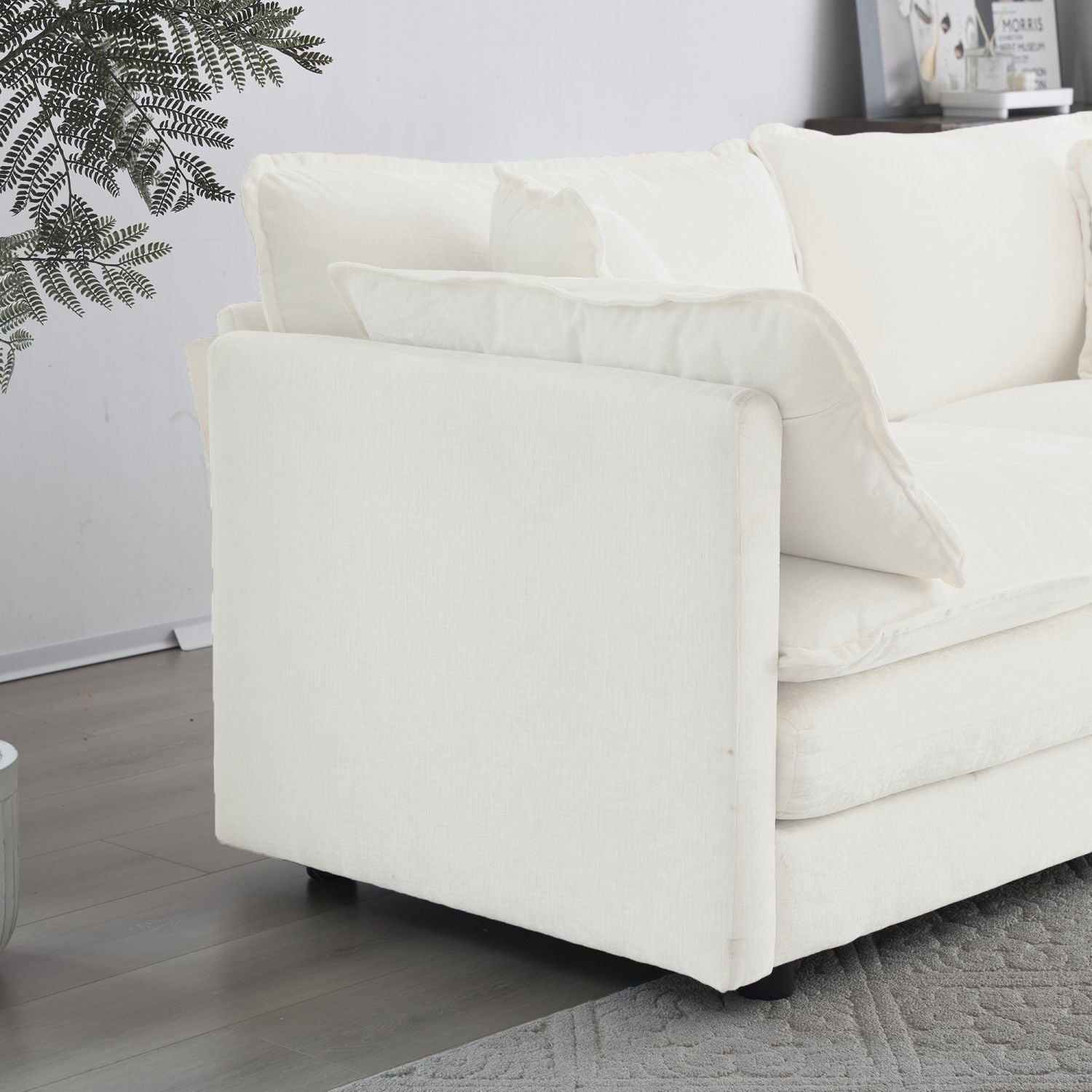 Modern 3 Piece Sofa Set Extra Deep